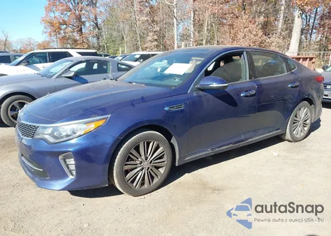 2018 Kia Optima Sx Turbo из США, поврежденный, VIN 5XXGV4L20JG233266